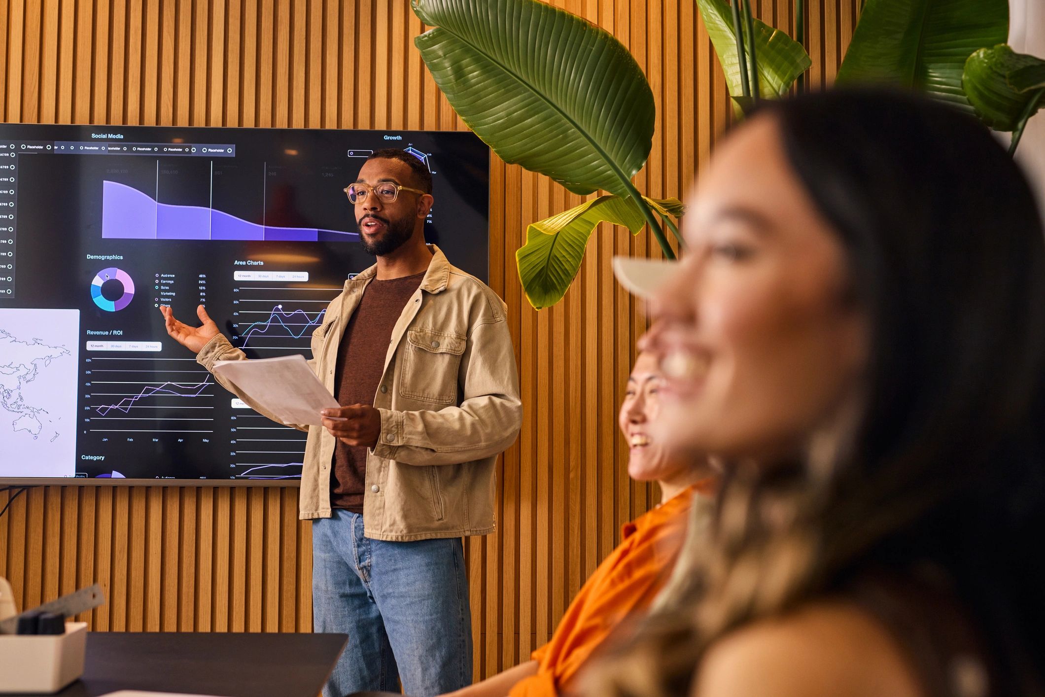 diverse business leaders