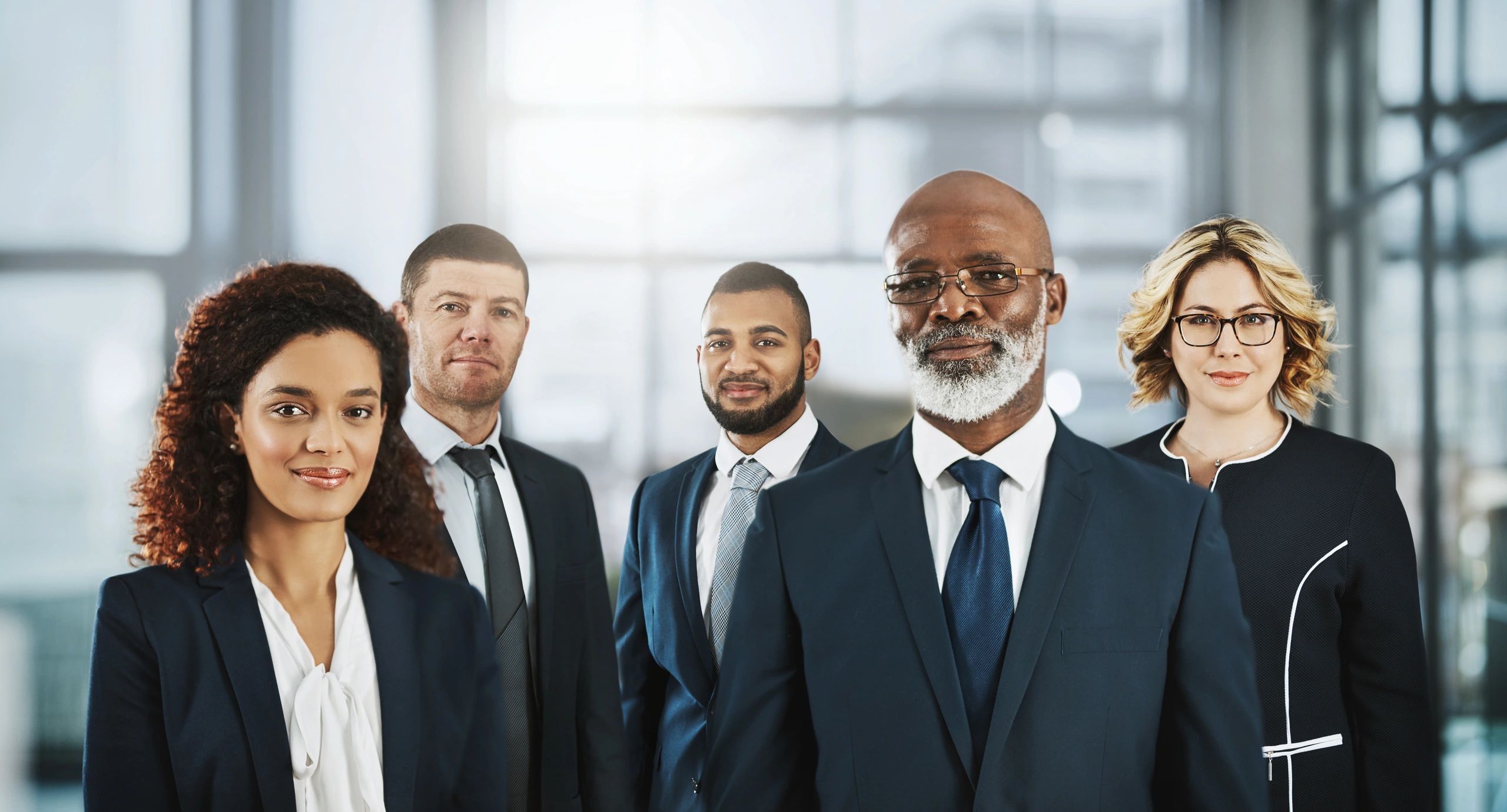 diverse business leaders